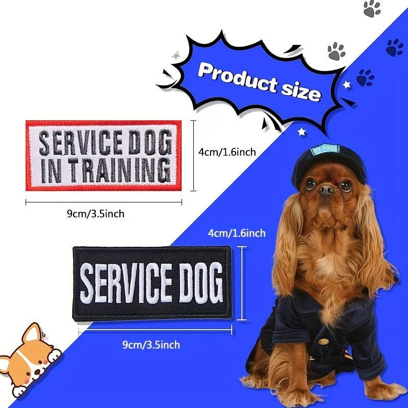 Removable Service Dog Patch for Easy Identification & Safety