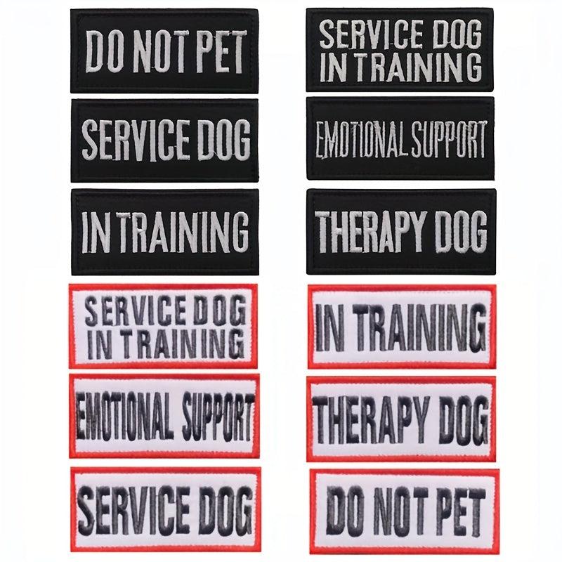Removable Service Dog Patch for Easy Identification & Safety