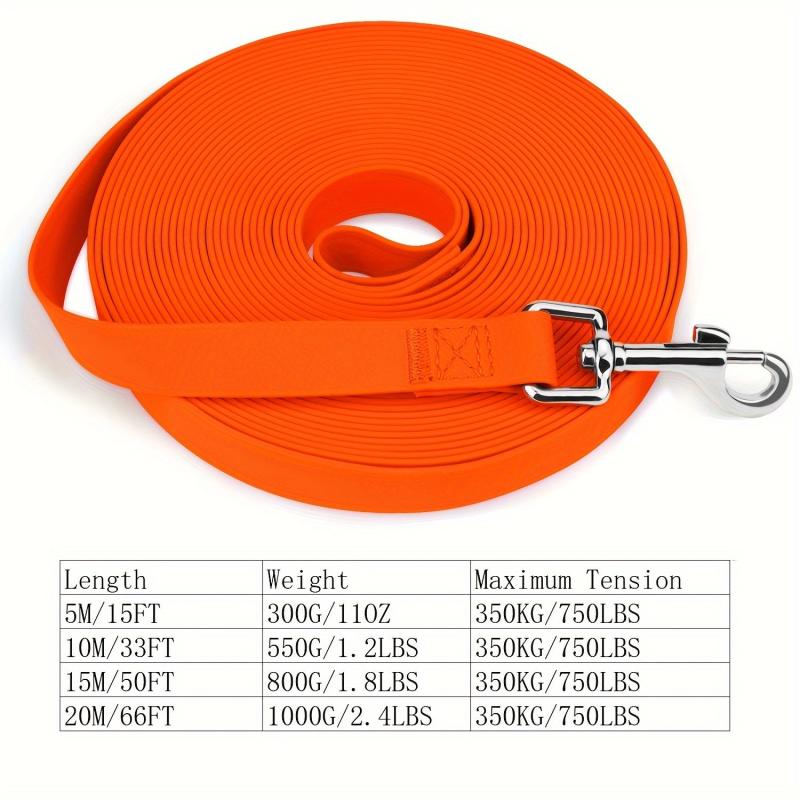 Taglory 66ft Waterproof PVC Dog Training Leash