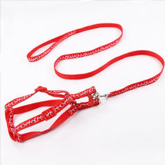 Adjustable Pet Harness and Leash Kit - Secure Dog Walking Harness