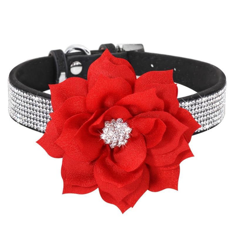 Sparkle Rhinestone Dog Collar for Parties
