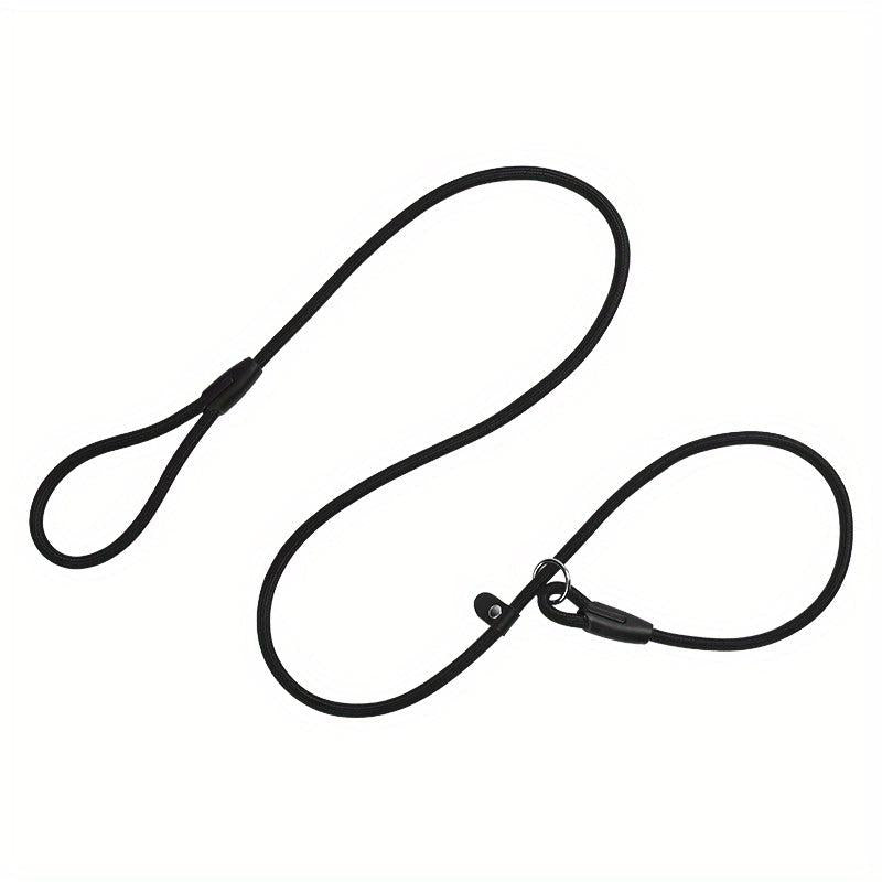 Heavy Duty P-Shaped Chain Dog Leash for Strong Control