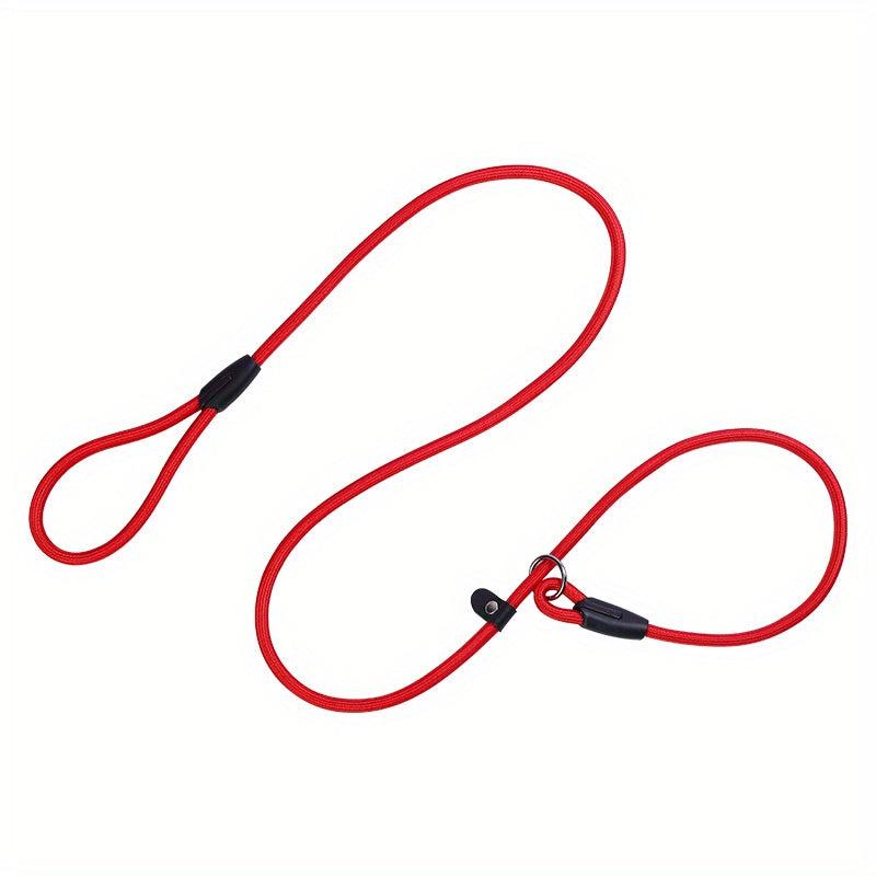 Heavy Duty P-Shaped Chain Dog Leash for Strong Control