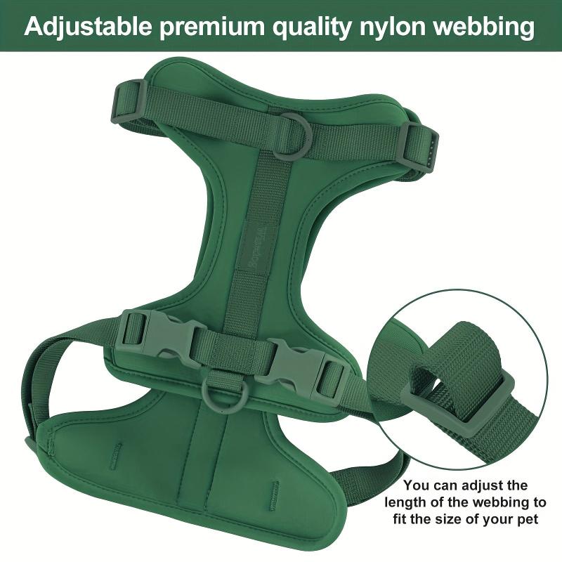 No Pull Dog Harness with Dual Leash Clips and Soft Padding