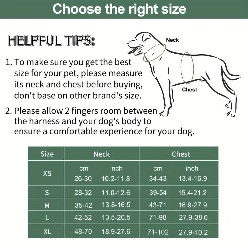 No Pull Dog Harness with Dual Leash Clips and Soft Padding