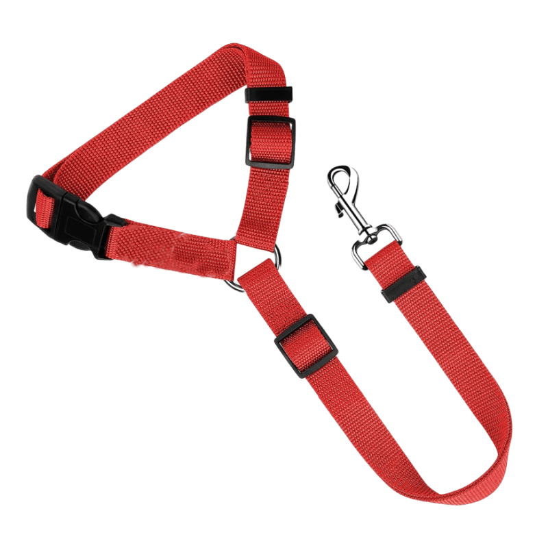 Adjustable Dog Harness Car Safety Rope Pet Seat Belt Traction Rope