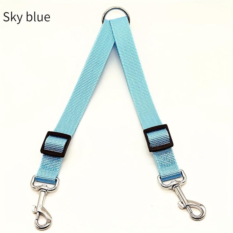 Adjustable Double Headed Dog Leash for Outdoor Activities