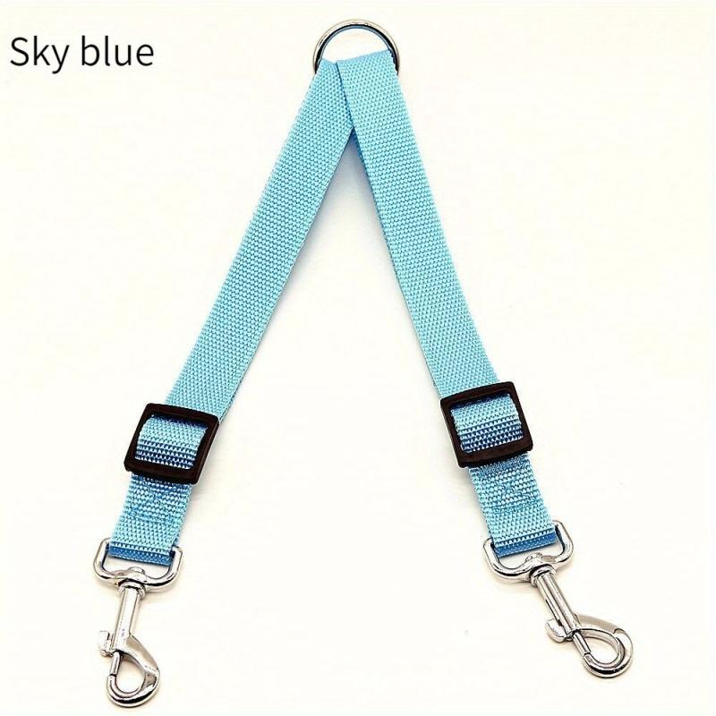 Adjustable Double Headed Dog Leash for Outdoor Activities