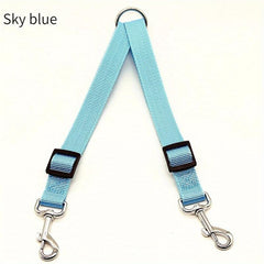 Adjustable Double Headed Dog Leash for Outdoor Activities