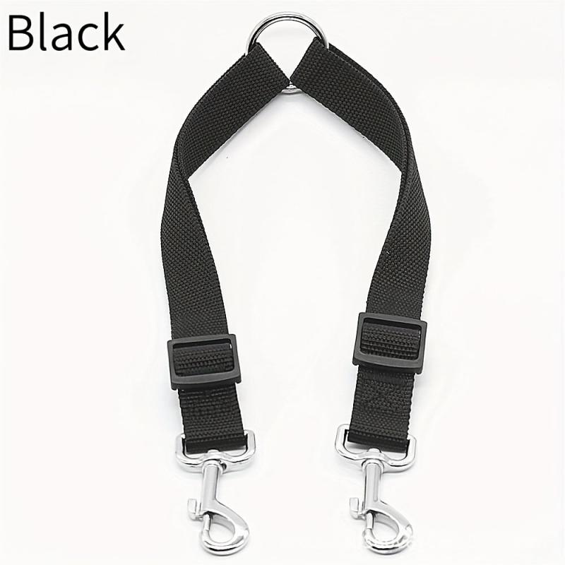 Adjustable Double Headed Dog Leash for Outdoor Activities