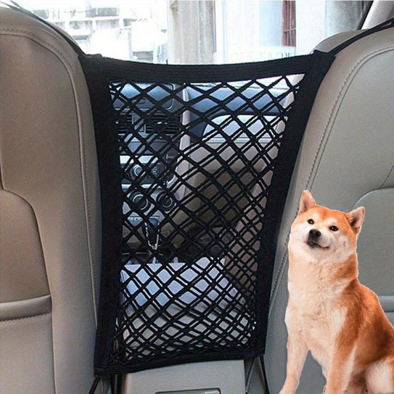 4 Layer Car Net Pocket Handbag Holder & Dog Net Barrier