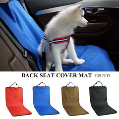 Waterproof Dog Car Seat Cover Protects Car Seats