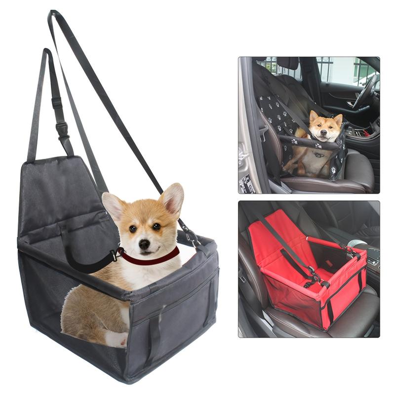 Dog Cat Safety Seat Bag Portable Car Booster Seat