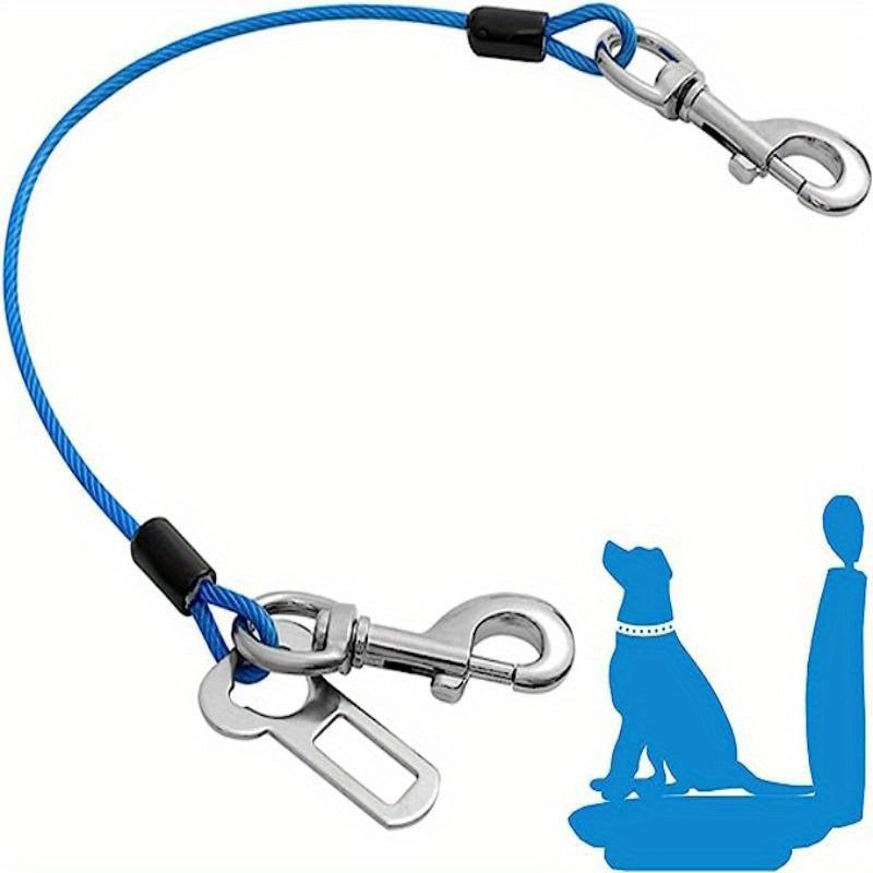 Dog Car Harness Chew-Proof Safety Seat Belt for Small & Medium Dogs
