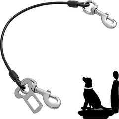 Dog Car Harness Chew-Proof Safety Seat Belt for Small & Medium Dogs