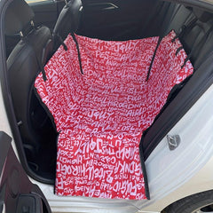 Waterproof Dog Car Seat Cover for Back Seat