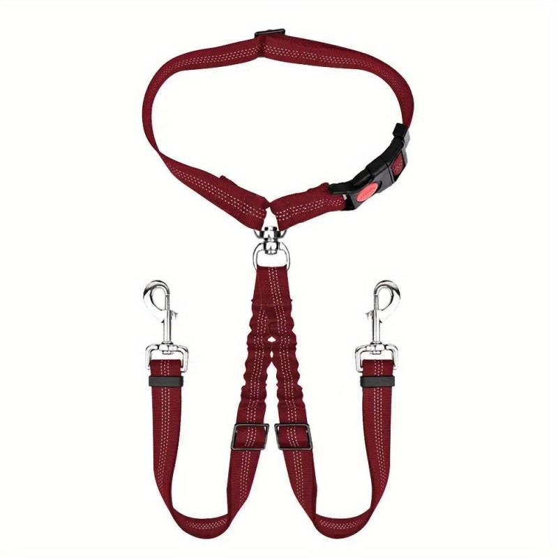 Adjustable Double Dog Seat Belt for Safe Car Travel