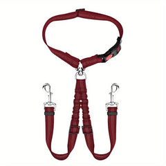 Adjustable Double Dog Seat Belt for Safe Car Travel