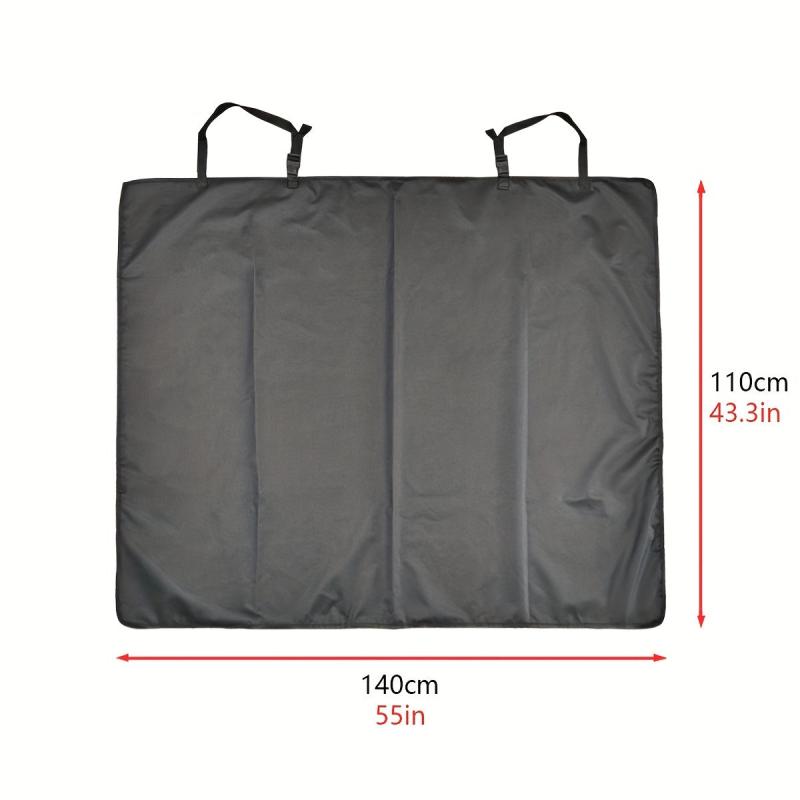 Foldable Pet Car Seat Cover for Safe Travel with Your Dog