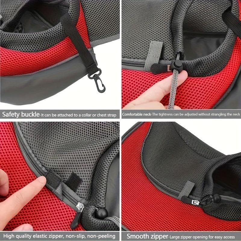 Pet Carrier Bag For Dog & Cat Portable Crossbody Dog Bag