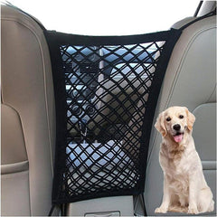 Dog Car Net Barrier Pet Barrier With Auto Safety Mesh Organizer