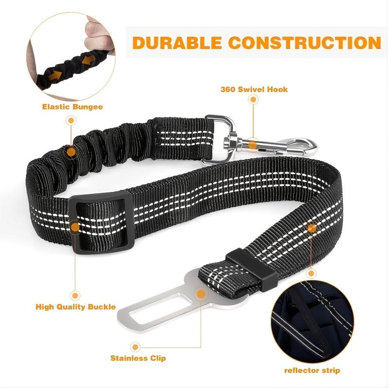 Adjustable Car Seat Belt for Pet Safety
