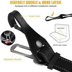 Adjustable Dog Seatbelt Harness - Pet Seat Belt for Car
