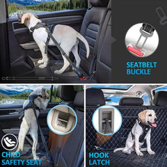 Adjustable Dog Seatbelt - Pet Car Seat Belt - Pet Seat Belt for Car