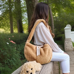 Pet Backpack Dog Shoulder Bag Cat Dog Crossbody Bag