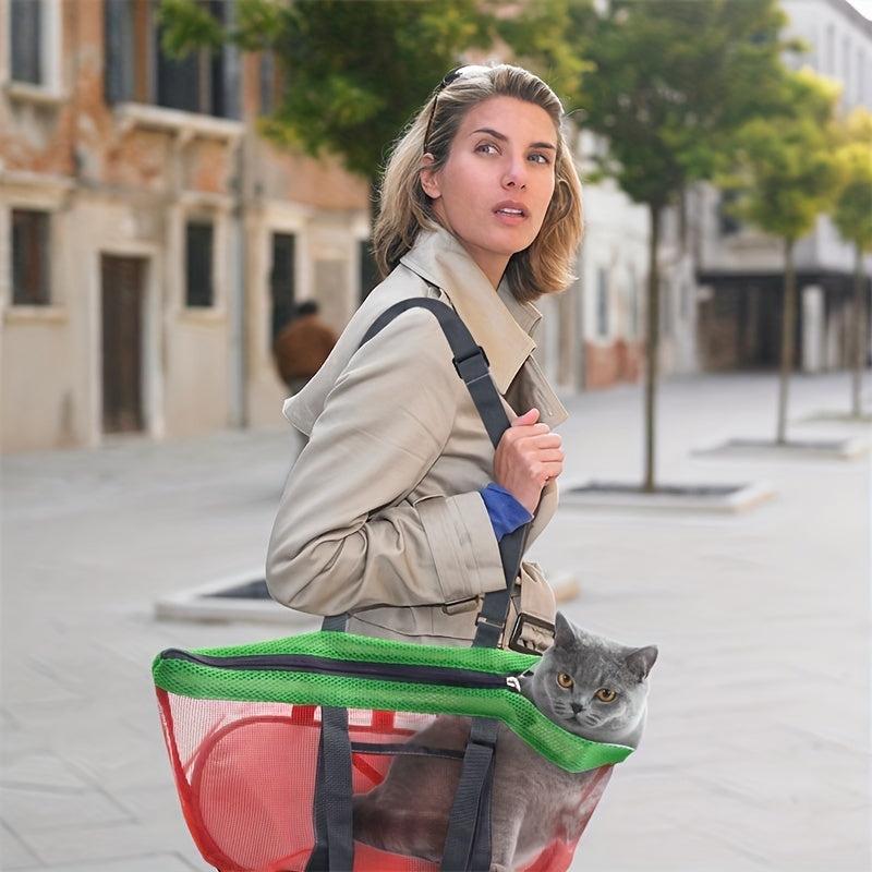 Breathable Pet Carrier Bag Large Capacity Handbag