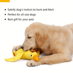 Duck-shaped Dog Toy Snack Dispenser for Slow Feeding