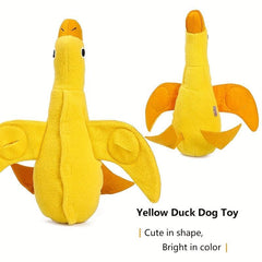Duck-shaped Dog Toy Snack Dispenser for Slow Feeding