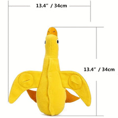 Duck-shaped Dog Toy Snack Dispenser for Slow Feeding
