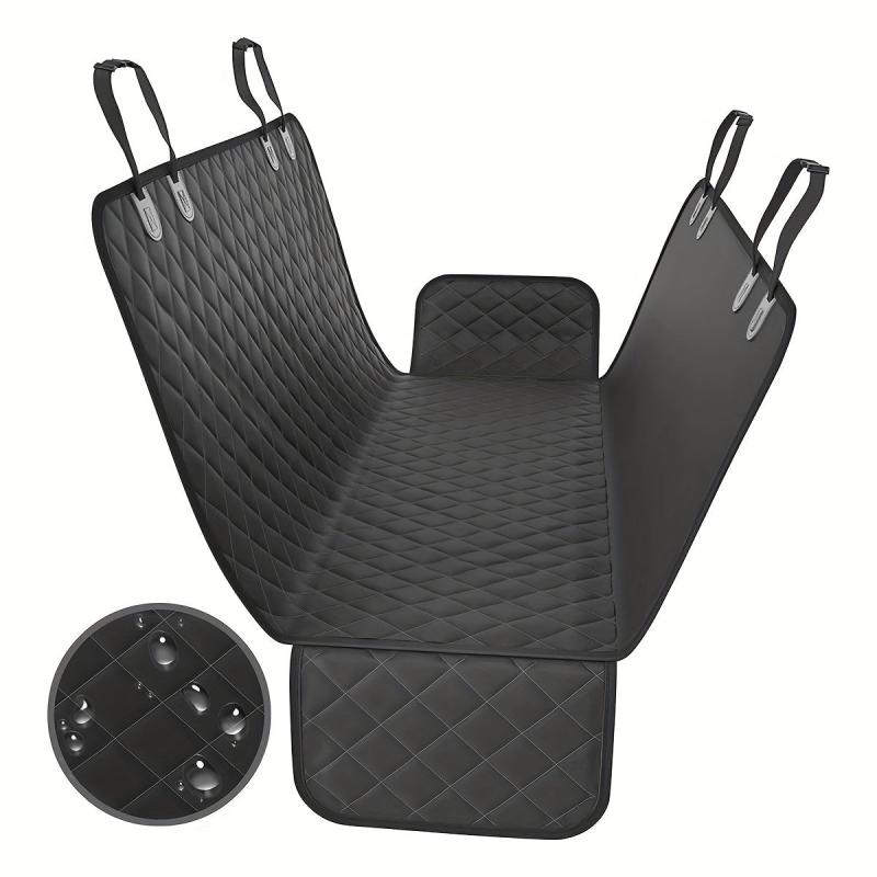 Waterproof Car Pet Seat Mat with Safety Rope