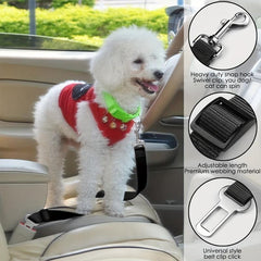 Pet Car Seat Belt Safety Leash Adjustable Dog Seat Belt For All Cars