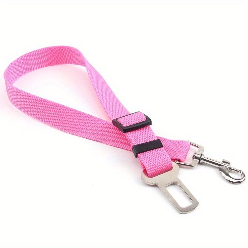 Adjustable Pet Dog Car Safety Belt with Traction for Car Seat
