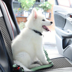 Dog Seat Belt Pet Car Seat Belt Retractable Adjustable Safety Rope