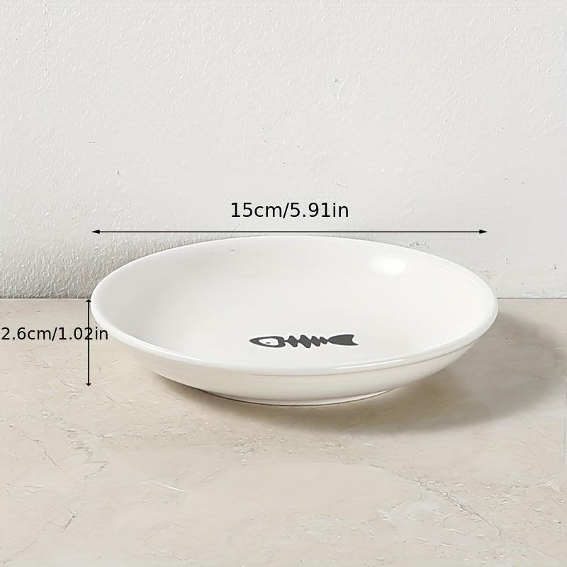 Double Ceramic Pet Bowls for Cats or Puppies