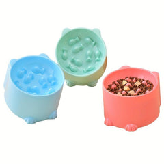 Anti Choking Slow Feeder Bowl for Pets Anxiety Relief