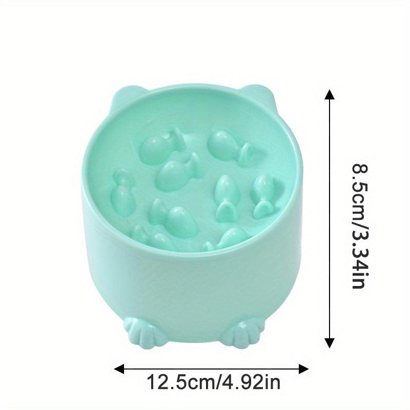 Anti Choking Slow Feeder Bowl for Pets Anxiety Relief