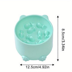 Anti Choking Slow Feeder Bowl for Pets Anxiety Relief
