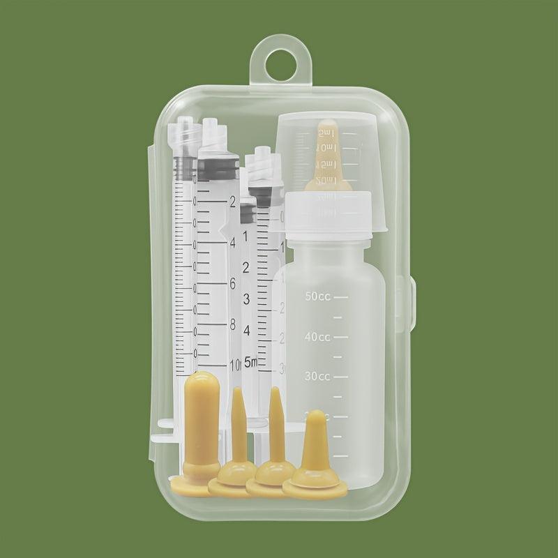 Newborn Kitten Feeding Set Pet Nursing Bottle and Milk Feeder