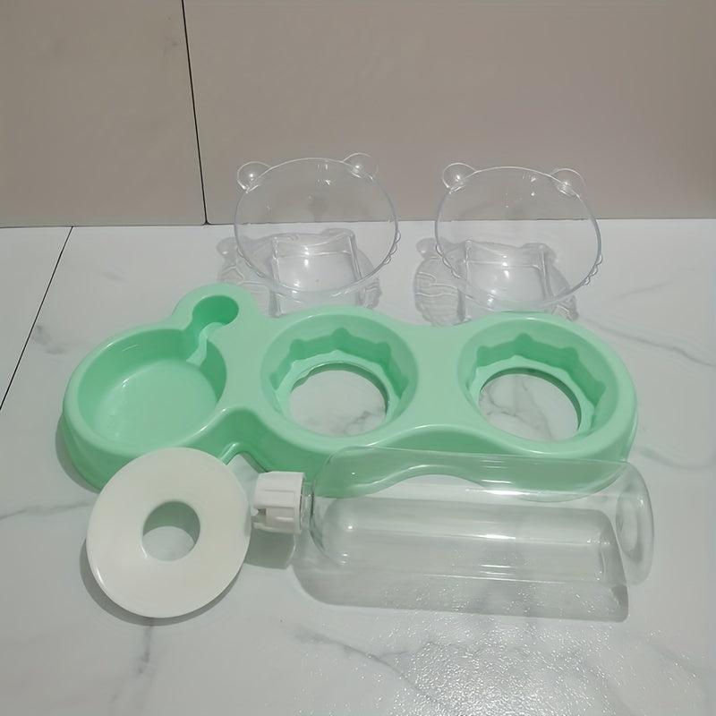 Automatic Food & Water Dispenser Pet Double Bowl Feeder