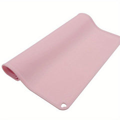 Waterproof Cat Feeding Mat Raised Edge No Spill Non slip Pet Bowl Mat