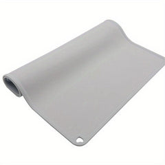 Waterproof Cat Feeding Mat Raised Edge No Spill Non slip Pet Bowl Mat