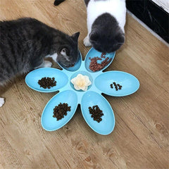 Functional Cat & Dog Food Bowl for Upgrade Pet Mealtime