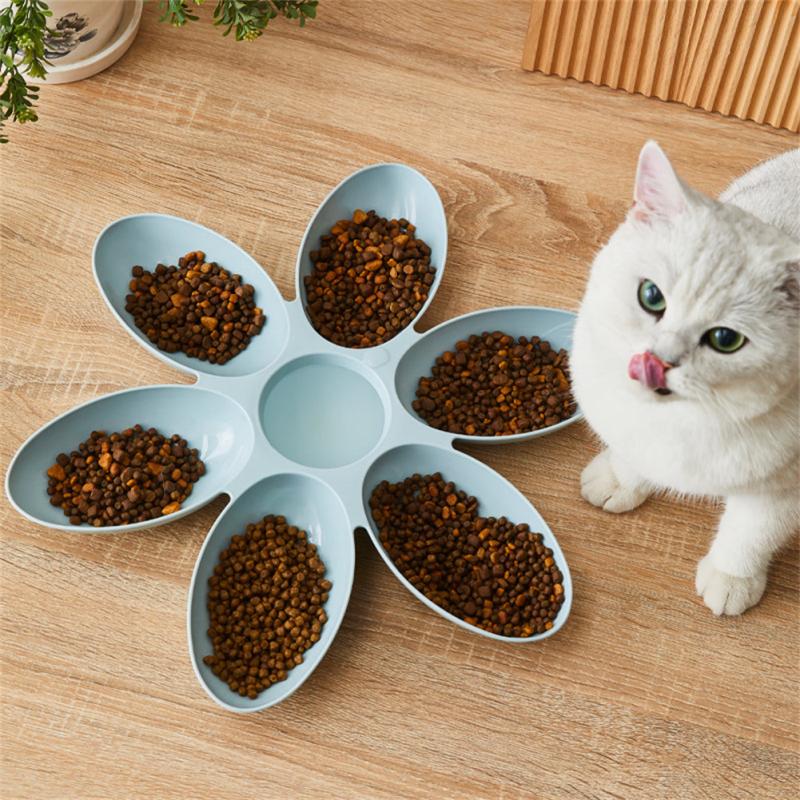 Functional Cat & Dog Food Bowl for Upgrade Pet Mealtime