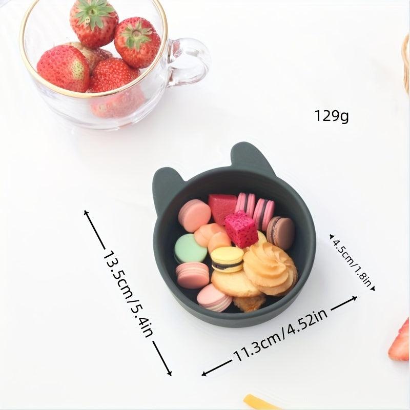 Silicone Cat Bowl 10 Oz Capacity Lightweight & Durable Dishwasher Safe