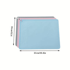 Non Slip Pet Silicone Eating Mat Waterproof Easy to Clean Multifunctional Mat