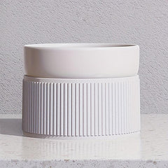 Ceramic Pet Feeding Bowl for Cats & Dogs - Anti Fall Water & Food
